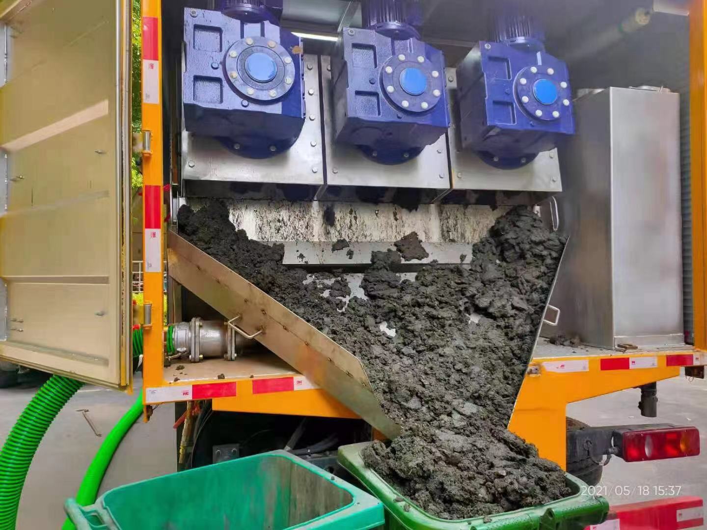 康马化粪池清掏城市维护站-泥浆净化干湿分离处理